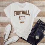 Football Babe Sweatshirt, Football Babe T-Shirt, Football Sweatshirt For Women, Womens Football Shirts - Image 3
