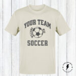 Personalized Soccer Shirt, Custom Soccer Player Name And Number Sweatshirt, Soccer Mom, Soccer Dad, Adult And Youth Sizes - Image 3