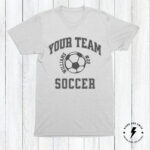 Personalized Soccer Shirt, Custom Soccer Player Name And Number Sweatshirt, Soccer Mom, Soccer Dad, Adult And Youth Sizes - Image 6