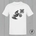 Personalized Motocross Shirt, Custom Dirt Bike Shirt With Rider Name And Number, Motocross Shirt, Adult And Youth Sizes - Image 8