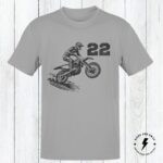 Personalized Motocross Shirt, Custom Dirt Bike Shirt With Rider Name And Number, Motocross Shirt, Adult And Youth Sizes - Image 3