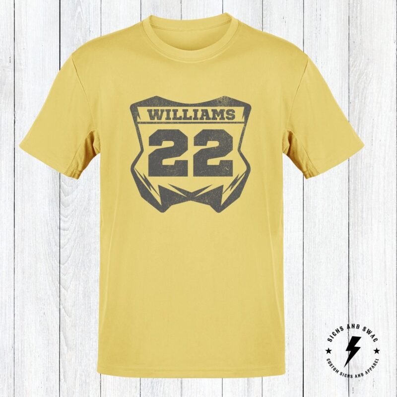 Personalized Motocross Shirt, Custom Dirt Bike Shirt With Rider Name And Number, Motocross Shirt, Adult And Youth Sizes - Image 5