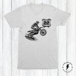 Personalized Motocross Shirt, Custom Dirt Bike Shirt With Rider Name And Number, Motocross Shirt, Adult And Youth Sizes - Image 6