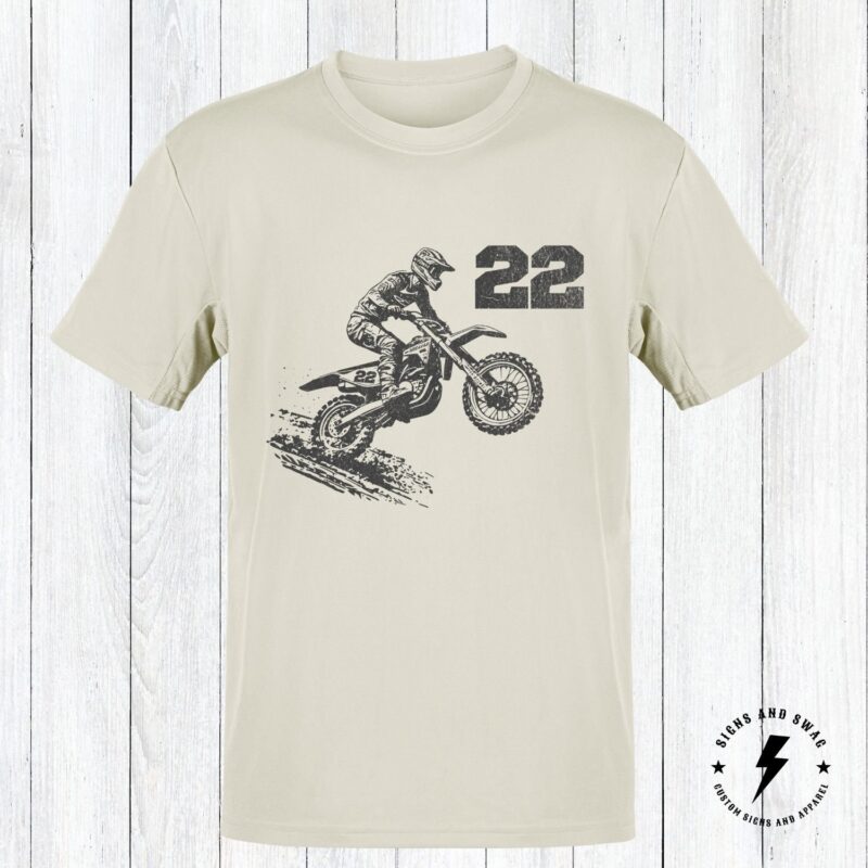 Personalized Motocross Shirt, Custom Dirt Bike Shirt With Rider Name And Number, Motocross Shirt, Adult And Youth Sizes - Image 6