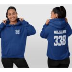 Personalized Motocross Shirt, Custom Dirt Bike Sweatshirt, Motocross Hoodie, Adult And Youth Sizes, Front and Back Print - Image 5