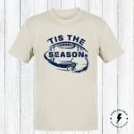 Tis The Season Football Shirt With Custom Print Colors, Gameday Football Shirt - Image 3