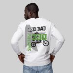 Moto Dad Shirt, Motocross Dad Sweatshirt With Rider Name And Number, Motocross Shirt, Raceday Shirt - Image 3
