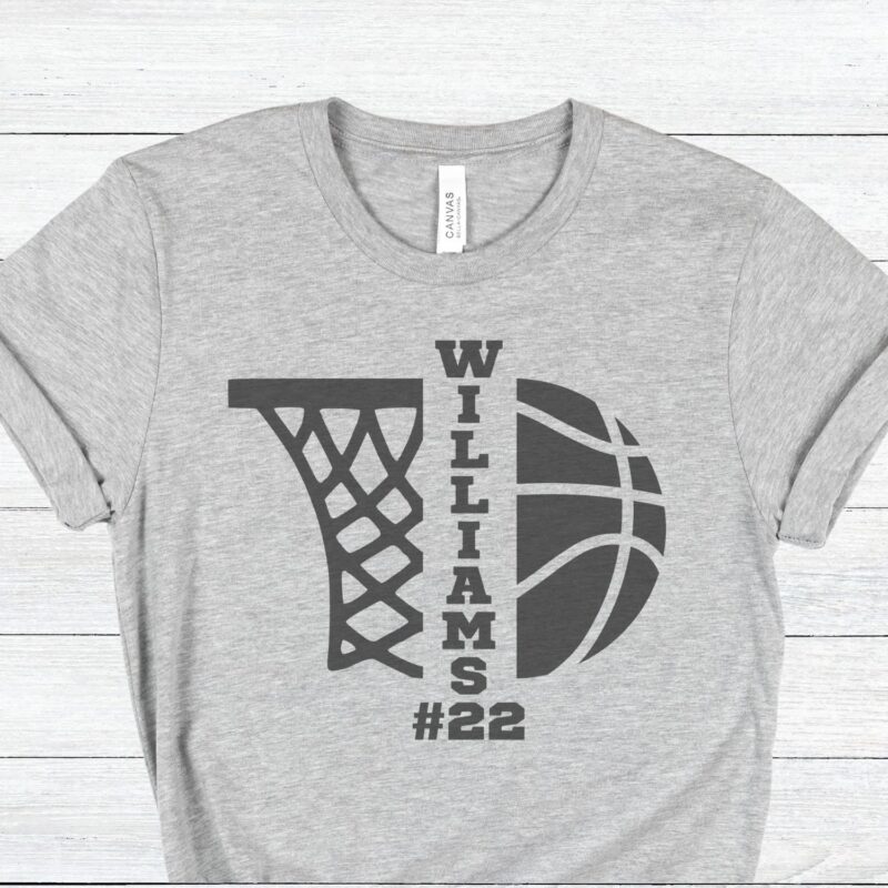 Personalized Basketball Sweatshirt, Custom Basketball Shirt, Basketball Player Name And Number Hoodie - Image 7