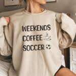 Soccer Mom Sweatshirt, Soccer Coach Hoodie, Soccer Mom Shirts, Soccer Gameday Sweatshirts
