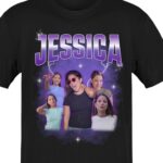 Custom bootleg shirt with your photos, Personalized Photo Vintage T-Shirt, 90s Style Concert Shirt, Custom Rap Tee - Image 4