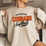Personalized Softball Hoodie, Softball Team Sweatshirt, School Team Shirt, Gameday Sweatshirt, Softball Dad Shirt, School Spirit - Image 4