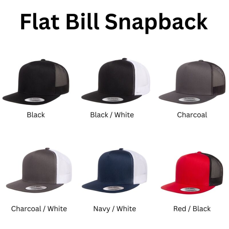 Custom Motocross Number Plate Hat, Full Color Personalized Dirt BIke Hat, Retro Trucker Style Snapback Closure, Curved Or Flat Bill Style - Image 3