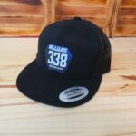 Custom Motocross Number Plate Hat, Full Color Personalized Dirt BIke Hat, Retro Trucker Style Snapback Closure, Curved Or Flat Bill Style - Image 5