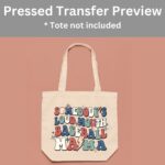 Baseball Mama Transfer, Baseball Mom, Ready To Press DTF Transfer, Heat Press Transfer, No Weeding T-Shirt Transfers - Image 3