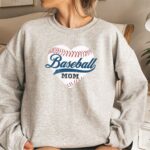 Baseball Mom Hoodie, Baseball Mom Sweatshirt, Gameday Sweatshirt, Baseball Mom Shirt - Image 5