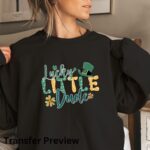 Lucky Little Dude Transfer, St Patty's Day, Ready To Press DTF Transfer, Heat Press Transfer, No Weeding Easy Apply - Image 4