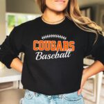 Personalized Baseball Hoodie, Baseball Team Sweatshirt, School Team Shirt, Gameday Sweatshirt, Baseball Dad Shirt, School Spirit - Image 3