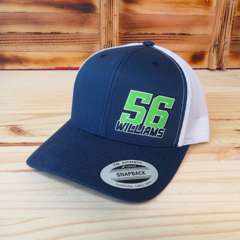 Custom Racing Number Hat, Racing Name And Number Hat, Personalized Racing Hat, Race Team Hats, Retro Trucker Snapback, Adjustable - Image 4