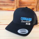 Personalized Team Name And Number Baseball Hat, Personalized Baseball Hat, Full Color, School Spirit, Team Spirit, Custom Baseball Hats - Image 3