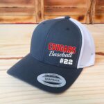 Personalized Team Name And Number Baseball Hat, Personalized Baseball Hat, Full Color, School Spirit, Team Spirit, Custom Baseball Hats - Image 5