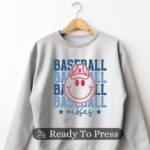 Baseball Vibes Transfer, Baseball Mom, Ready To Press DTF Transfer, Heat Press Transfer, No Weeding T-Shirt Transfers - Image 2