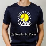 Softball Dad Transfer, Ready To Press DTF Transfer, Heat Press Transfer, No Weeding Easy To Apply, T-Shirt Transfers