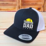 Softball Dad Hat, Retro Trucker Adjustable Mesh Snapback, Gift For Dad - Image 2
