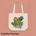 Lucky Transfer, St Patty's Day, Ready To Press DTF Transfer, Heat Press Transfer, No Weeding Easy Apply - Image 5
