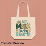 Little Miss Lucky Charm Transfer, St Patty's Day, Ready To Press DTF Transfer, Heat Press Transfer, No Weeding Easy Apply - Image 6