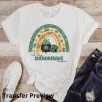 Let The Shenanigans Begin Transfer, St Patty's Day, Ready To Press DTF Transfer, Heat Press Transfer, No Weeding Easy Apply - Image 4