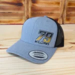 Custom Racing Number Trucker Snapback Hat