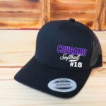 Personalized Team Name And Number Softball Hat, Personalized Softball Hat, Full Color, School Spirit, Team Spirit, Custom Softball  Hats