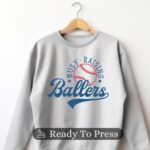 Busy Raising Ballers Baseball Transfer, Baseball Mom, Ready To Press DTF Transfer, Heat Press Transfer, No Weeding T-Shirt Transfers - Image 2