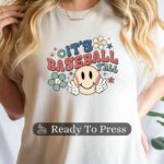 Its Baseball Y'all Transfer, Baseball Mom, Ready To Press DTF Transfer, Heat Press Transfer, No Weeding T-Shirt Transfers