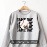 Game Day Baseball Transfer, Baseball Mom, Ready To Press DTF Transfer, Heat Press Transfer, No Weeding T-Shirt Transfers - Image 2