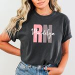 Personalized Registered Nurse Shirt, Custom Nurse Shirt, Comfort Colors, Gift For RN, Available in Finished Garment or DTF Transfer for DIY - Image 3