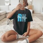 Personalized Registered Nurse Shirt, Custom Nurse Shirt, Comfort Colors, Gift For RN, Available in Finished Garment or DTF Transfer for DIY - Image 2