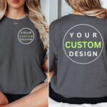 Front And Back Custom T-Shirt, Personalized Shirt, Custom Apparel, Company Logo Shirts, Special Event Shirts - Image 2