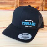 Personalized Football Hat With Team Name And Optional Player Number, School Spirit, Football Gameday Hat, Trucker Snapback, Printed Graphic - Image 2