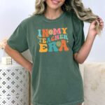 In My Teacher Era Shirt, Comfort Colors, Teacher T-Shirt, Teacher Gift - Image 3