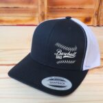 Baseball Dad Hat, Gift For Dad, Baseball Gift, Retro Trucker Hat Mesh Back Snapback Closure, Adult Unisex - Image 3