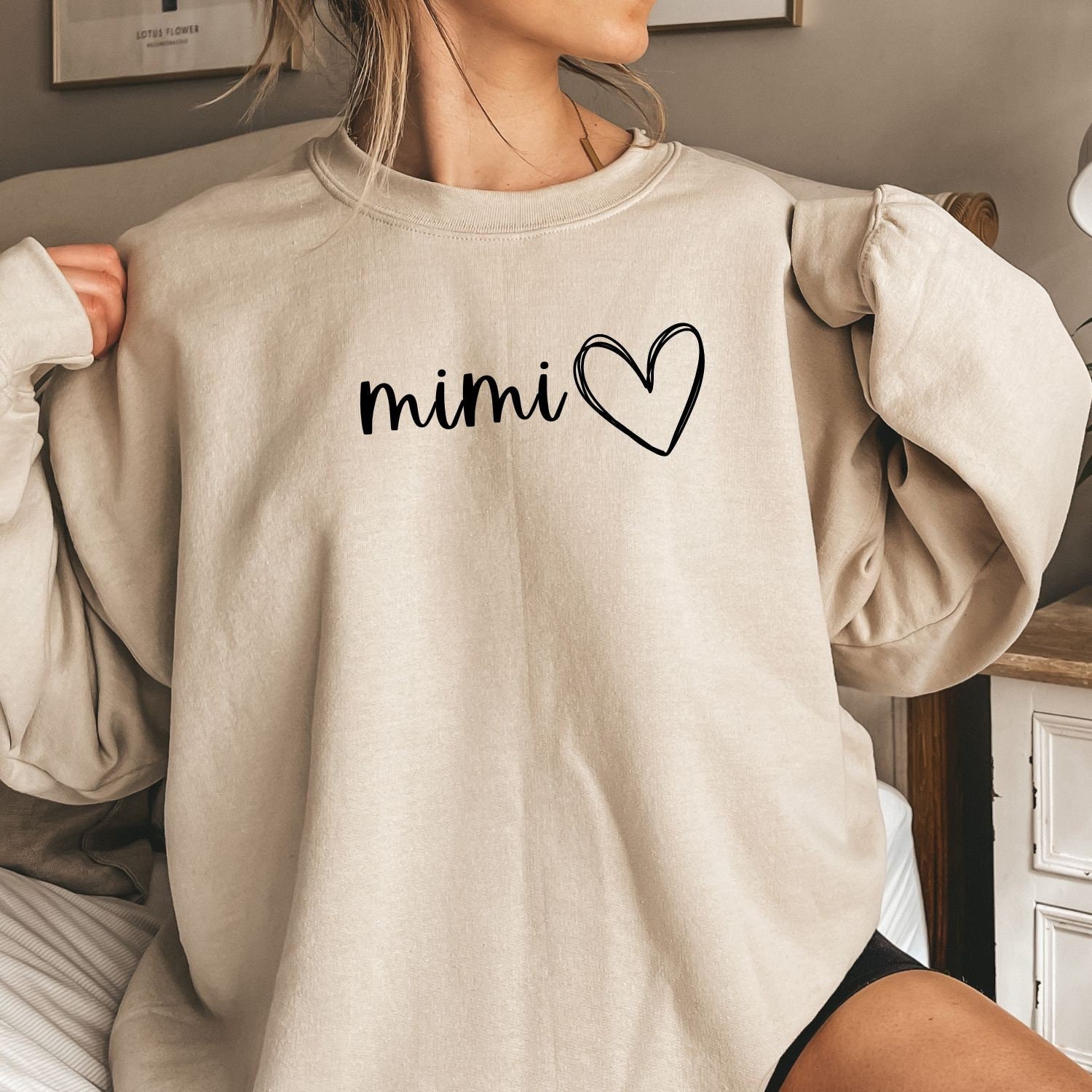 il_fullxfull.6166868313_ha09.jpg Grandma Sweatshirt, Personalized Gift For Moms, Personalized Gift For Grandma, Custom Sweater For Nana - Image 1
