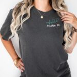 Personalized Registered Nurse Shirt, Custom Nurse Shirt, Comfort Colors, Gift For RN, Available in Finished Garment or DTF Transfer for DIY - Image 5
