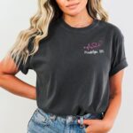 Personalized Registered Nurse Shirt, Custom Nurse Shirt, Comfort Colors, Gift For RN, Available in Finished Garment or DTF Transfer for DIY