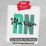 Personalized Registered Nurse Shirt, Custom Nurse Shirt, Comfort Colors, Gift For RN, Available in Finished Garment or DTF Transfer for DIY - Image 6