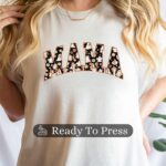 Halloween Mama DTF Transfer, Ready To Press Halloween, Ready For Press Halloween Transfers, Retro Fall Season