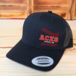 Personalized Baseball Hat With Team Name And Optional Player Number, School Spirit, Baseball Gameday Hat, Trucker Snapback, Printed Graphic