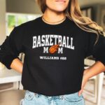 Personalized Basketball Mom Hoodie With Player Name And Number, Available in T-Shirts And Crewneck Sweatshirts. Basketball Gameday Hoodie. - Image 4