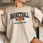 Personalized Basketball Mom Hoodie With Player Name And Number, Available in T-Shirts And Crewneck Sweatshirts. Basketball Gameday Hoodie. - Image 3