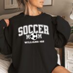 Personalized Soccer Mom Shirt, Custom Soccer Mom Shirt, Soccer Mom Hoodie
